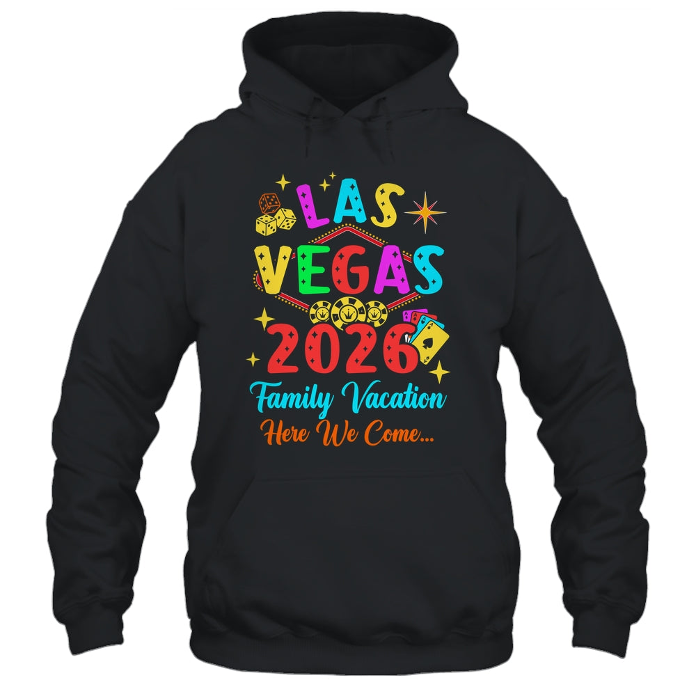 Family Vacation 2026 Las Vegas Matching Family Trip Group Shirt & Tank Top | teecentury