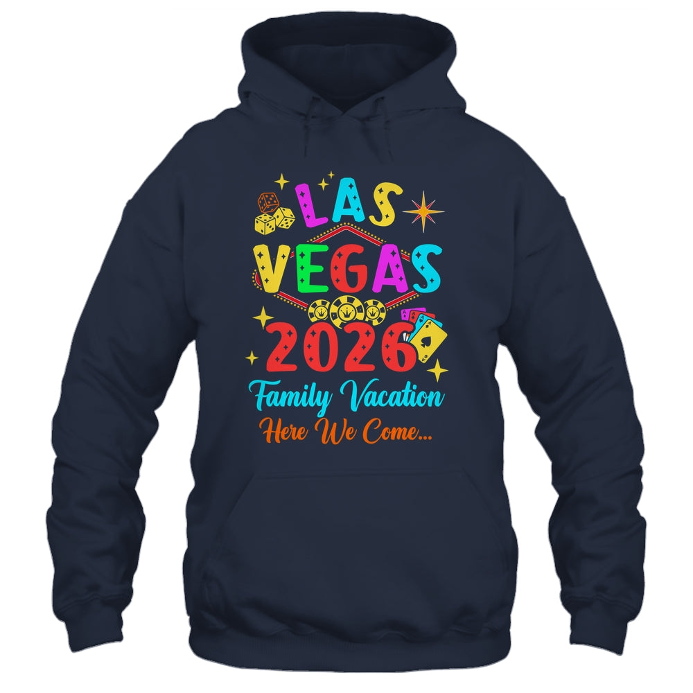 Family Vacation 2026 Las Vegas Matching Family Trip Group Shirt & Tank Top | teecentury