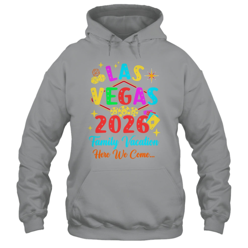 Family Vacation 2026 Las Vegas Matching Family Trip Group Shirt & Tank Top | teecentury