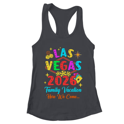 Family Vacation 2026 Las Vegas Matching Family Trip Group Shirt & Tank Top | teecentury