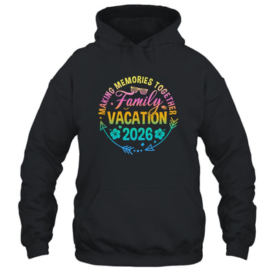 Family Vacation 2026 Making Memories Matching Summer Vacation Shirt & Tank Top | teecentury