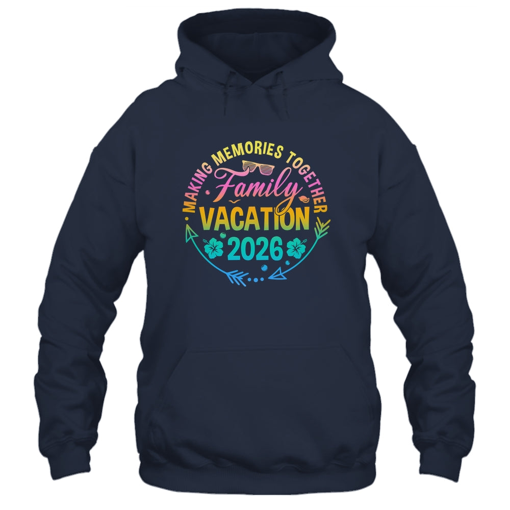 Family Vacation 2026 Making Memories Matching Summer Vacation Shirt & Tank Top | teecentury