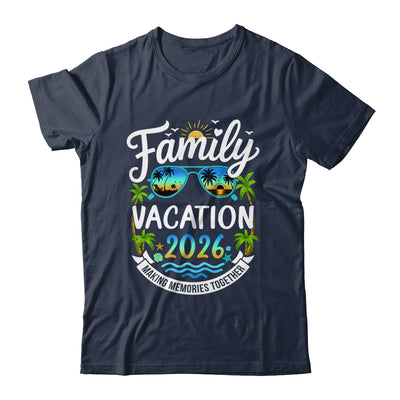 Family Vacation 2026 Matching Family Summer Vacation Beach Shirt & Tank Top | teecentury