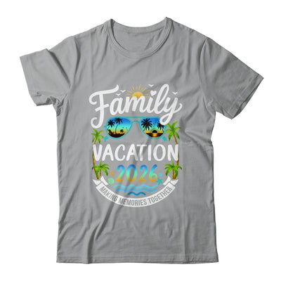 Family Vacation 2026 Matching Family Summer Vacation Beach Shirt & Tank Top | teecentury