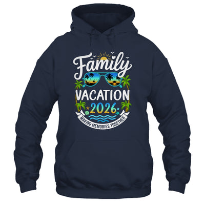 Family Vacation 2026 Matching Family Summer Vacation Beach Shirt & Tank Top | teecentury