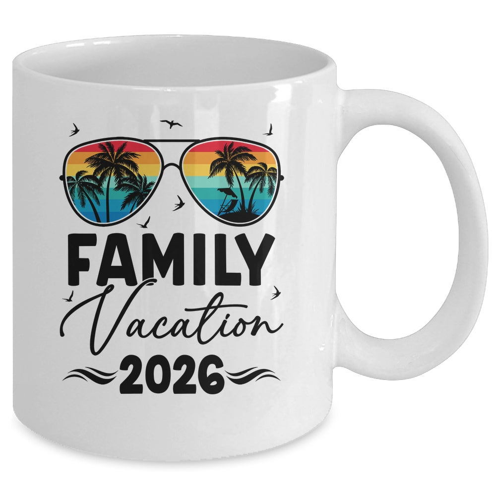 Family Vacation 2026 Matching Family Summer Vacation Mug | teecentury