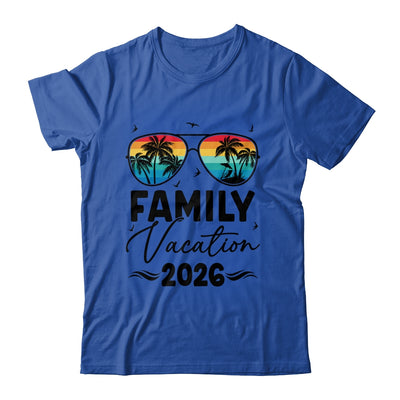 Family Vacation 2026 Matching Family Summer Vacation Shirt & Tank Top | teecentury