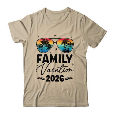 Family Vacation 2026 Matching Family Summer Vacation Shirt & Tank Top | teecentury
