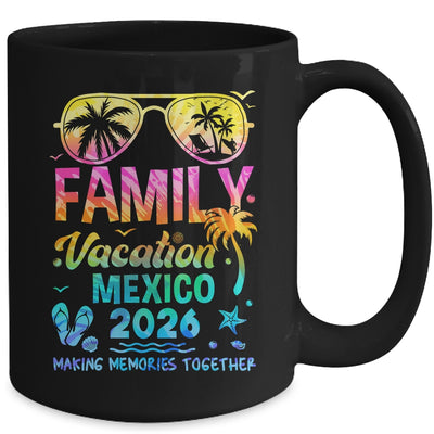 Family Vacation 2026 Mexico Matching Memories Together Mug | teecentury