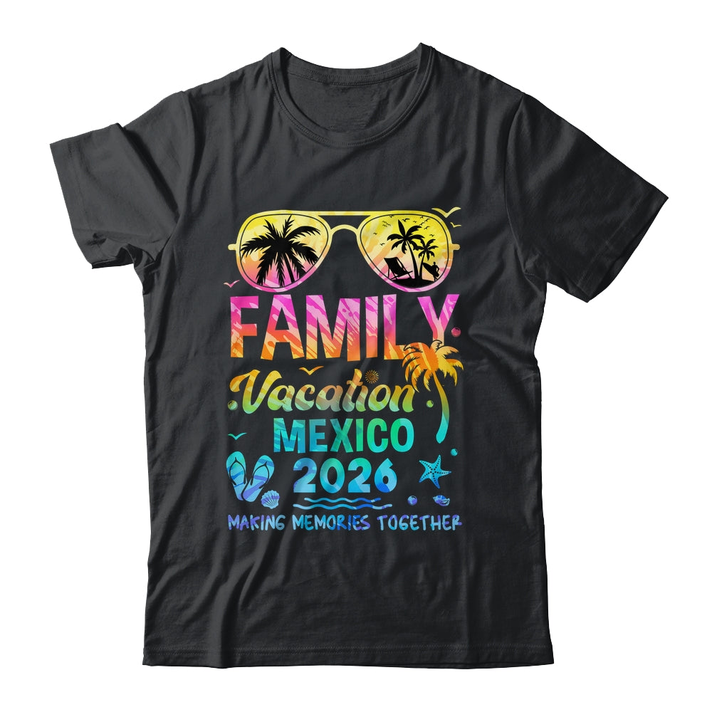 Family Vacation 2026 Mexico Matching Memories Together Shirt & Tank Top | teecentury