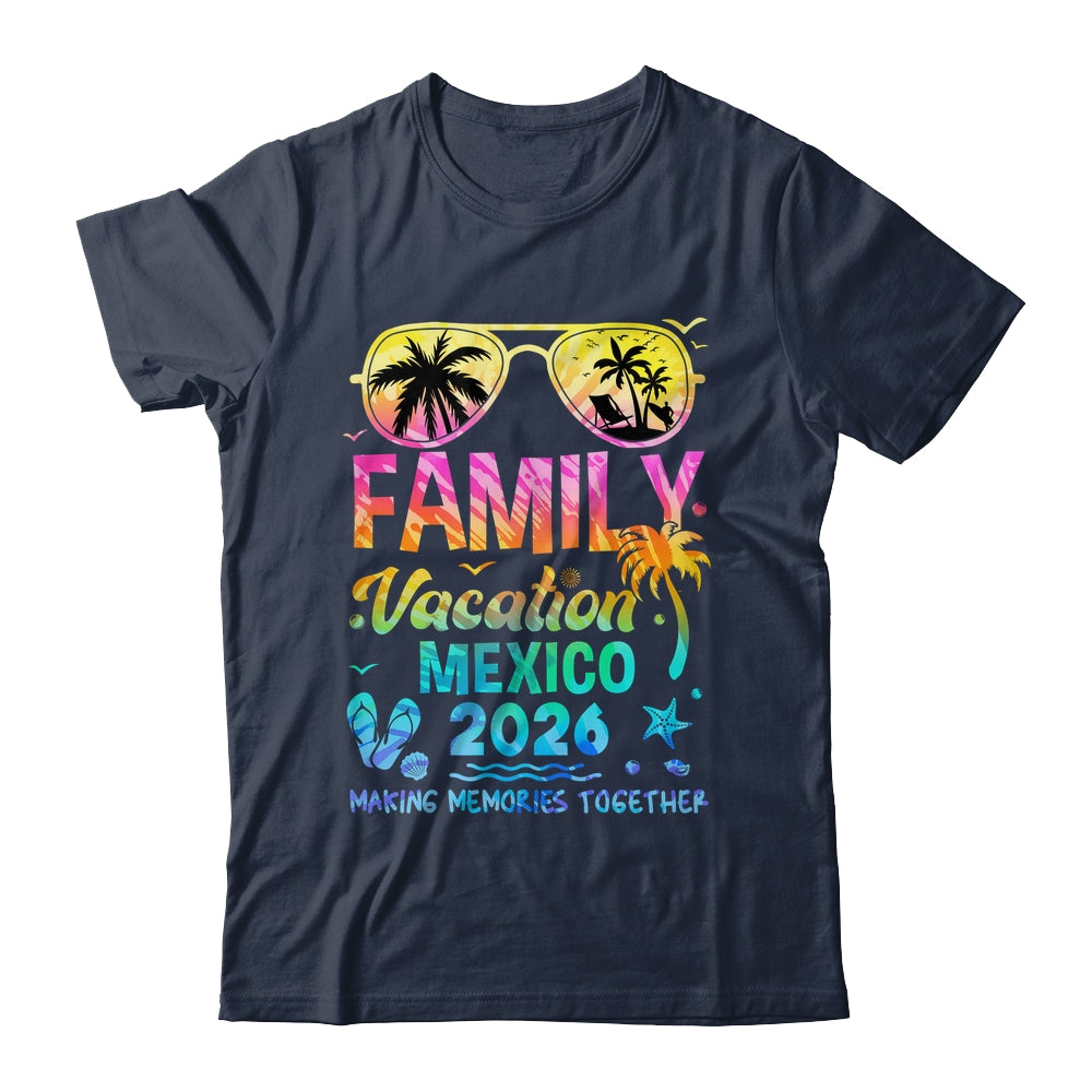 Family Vacation 2026 Mexico Matching Memories Together Shirt & Tank Top | teecentury