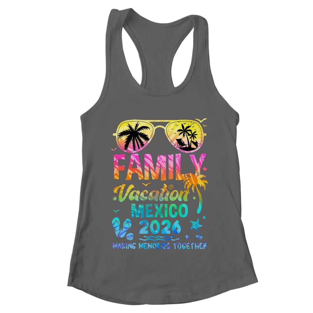 Family Vacation 2026 Mexico Matching Memories Together Shirt & Tank Top | teecentury