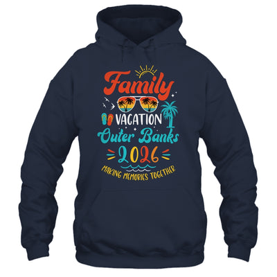 Family Vacation 2026 Outer Banks Matching Summer Vacation Shirt & Tank Top | teecentury