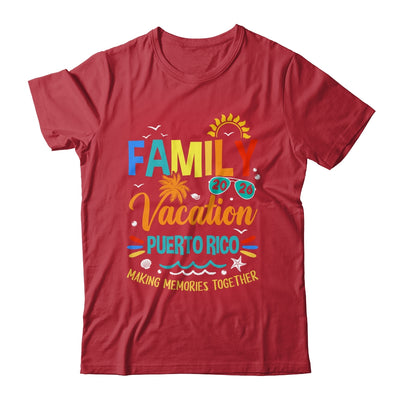 Family Vacation 2026 Puerto Rico Making Memories Together Shirt & Hoodie | teecentury