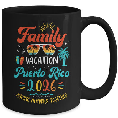 Family Vacation 2026 Puerto Rico Matching Summer Vacation Mug | teecentury