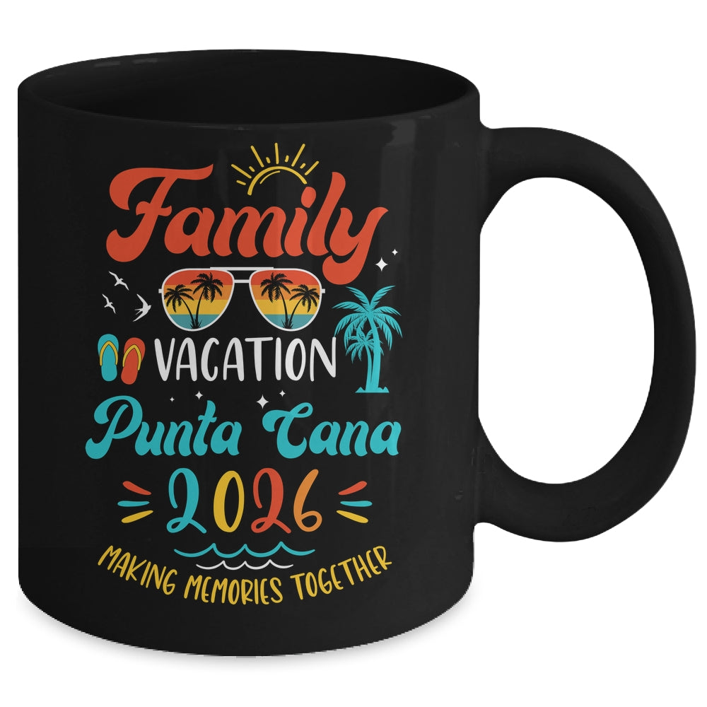 Family Vacation 2026 Punta Cana Matching Summer Vacation Mug | teecentury