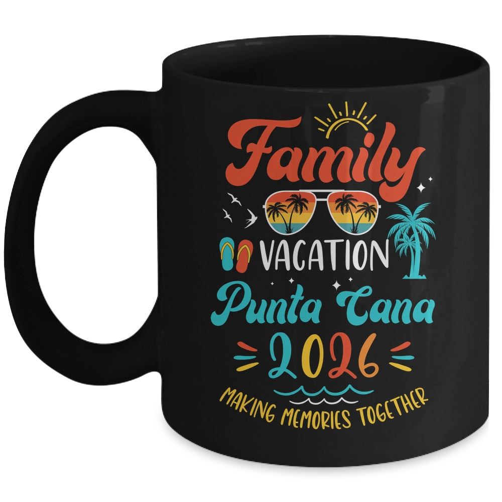 Family Vacation 2026 Punta Cana Matching Summer Vacation Mug | teecentury