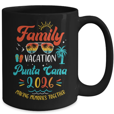 Family Vacation 2026 Punta Cana Matching Summer Vacation Mug | teecentury