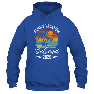 Family Vacation 2026 Vintage Bahamas Summer Matching Trip Shirt & Tank Top | teecentury