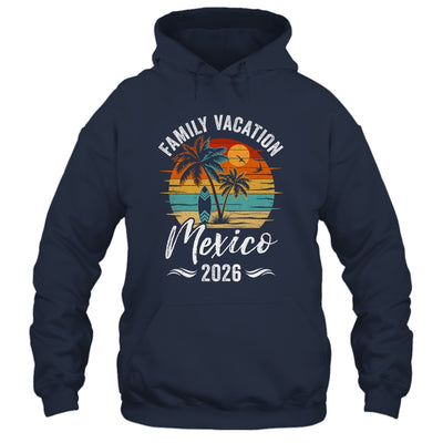 Family Vacation 2026 Vintage Mexico Summer Matching Trip Shirt & Tank Top | teecentury