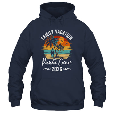 Family Vacation 2026 Vintage Punta Cana Summer Matching Trip Shirt & Tank Top | teecentury