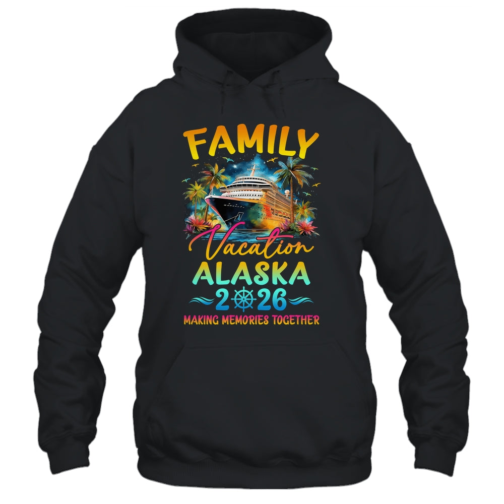 Family Vacation Alaska 2026 Matching Group Summer Shirt & Hoodie | teecentury