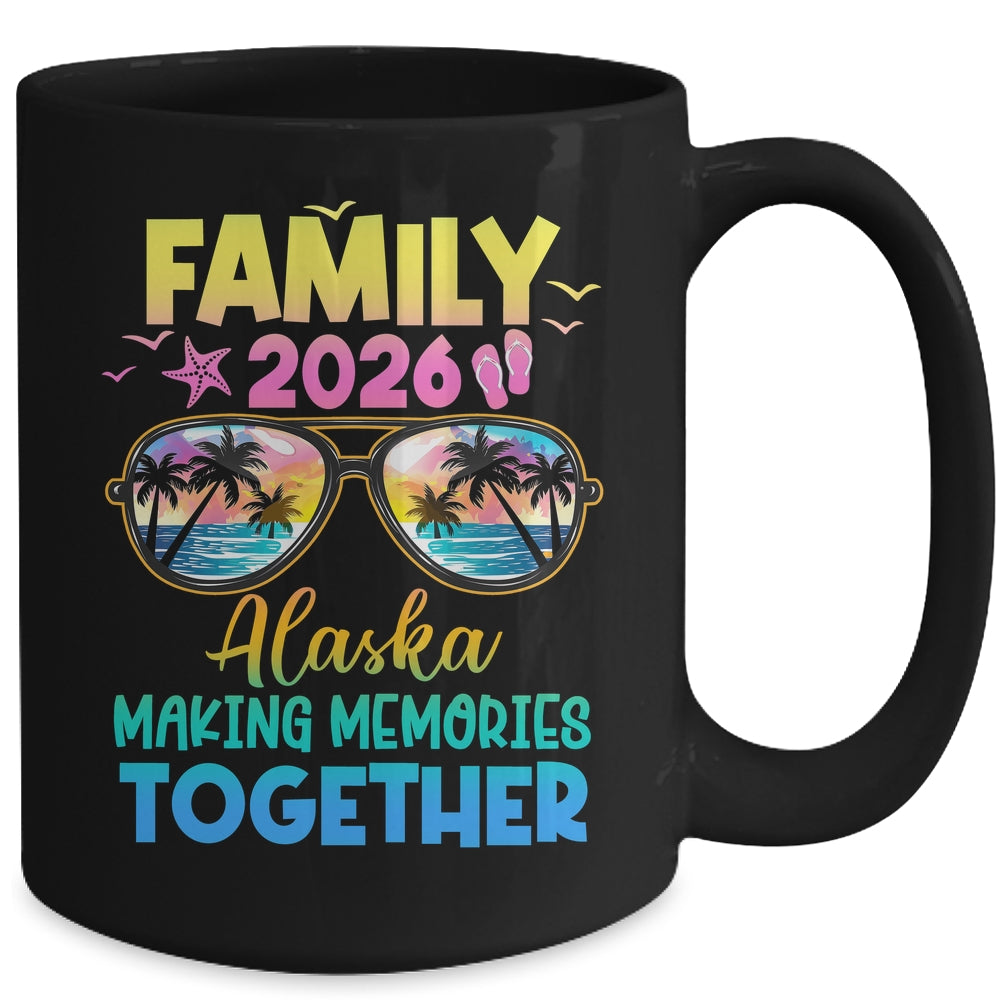 Family Vacation Alaska 2026 Summer Holiday Matching Mug | teecentury