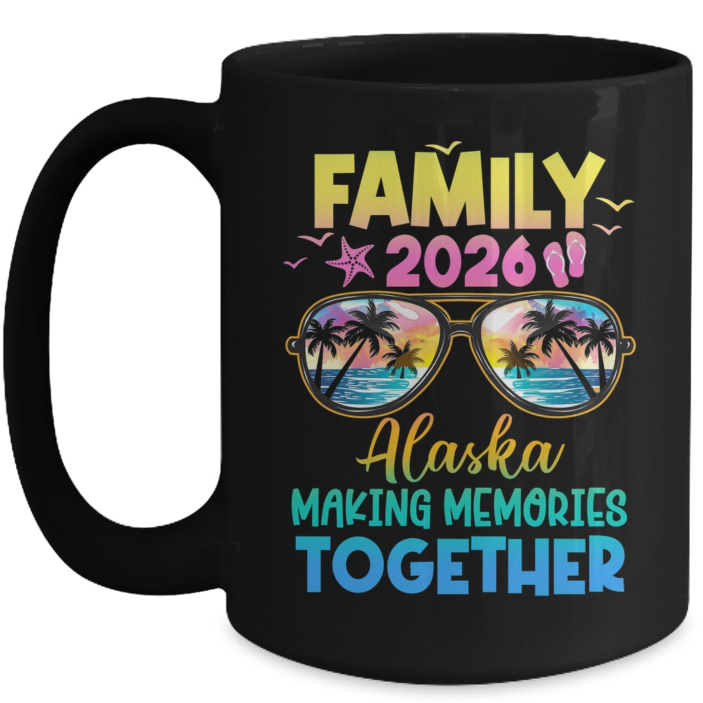 Family Vacation Alaska 2026 Summer Holiday Matching Mug | teecentury