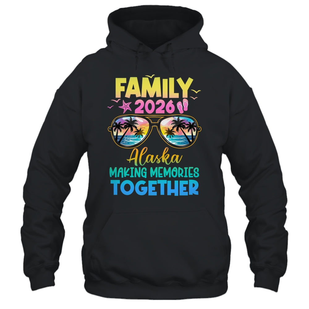Family Vacation Alaska 2026 Summer Holiday Matching Shirt & Tank Top | teecentury