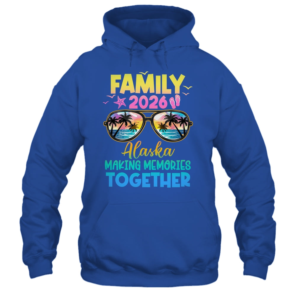 Family Vacation Alaska 2026 Summer Holiday Matching Shirt & Tank Top | teecentury