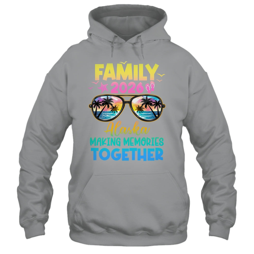 Family Vacation Alaska 2026 Summer Holiday Matching Shirt & Tank Top | teecentury