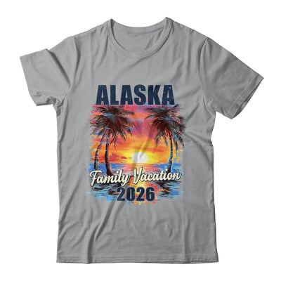 Family Vacation Alaska 2026 Summer Trip Matching Shirt & Tank Top | teecentury