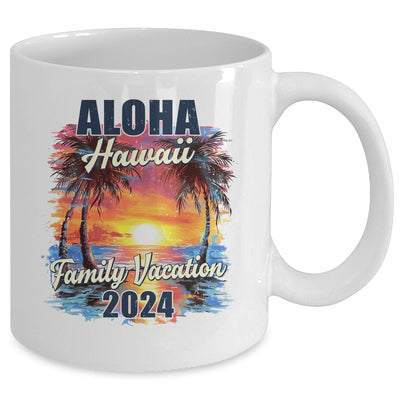 Family Vacation Aloha Hawaii 2024 Summer Trip Matching Mug | teecentury