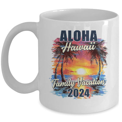 Family Vacation Aloha Hawaii 2024 Summer Trip Matching Mug | teecentury