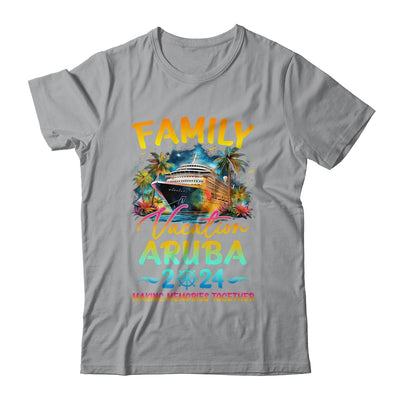 Family Vacation Aruba 2024 Matching Group Summmer Shirt & Tank Top | teecentury