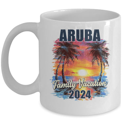 Family Vacation Aruba 2024 Summer Trip Matching Mug | teecentury