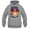 Family Vacation Aruba 2024 Summer Trip Matching Shirt & Tank Top | teecentury