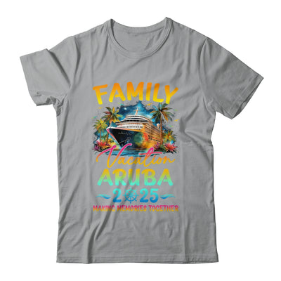 Family Vacation Aruba 2025 Matching Group Summer Shirt & Tank Top | teecentury