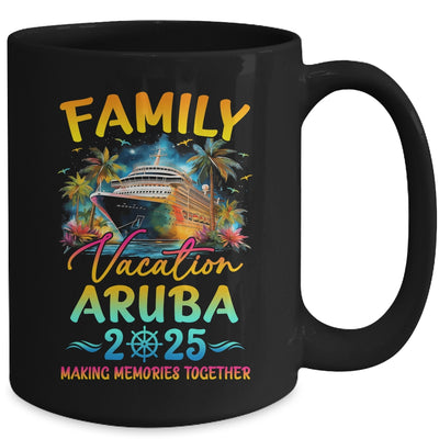 Family Vacation Aruba 2025 Matching Group Summer Mug | teecentury