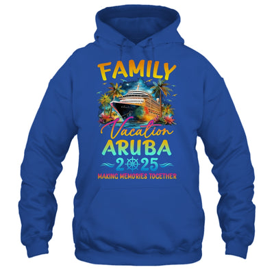 Family Vacation Aruba 2025 Matching Group Summer Shirt & Tank Top | teecentury
