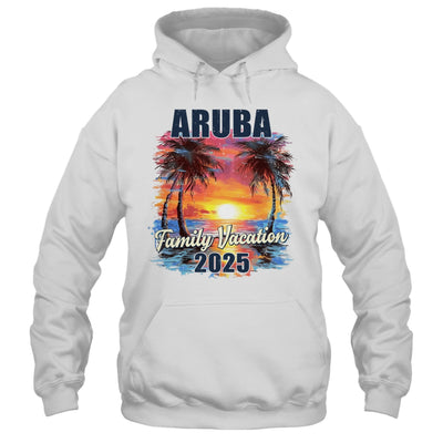 Family Vacation Aruba 2025 Summer Trip Matching Shirt & Tank Top | teecentury