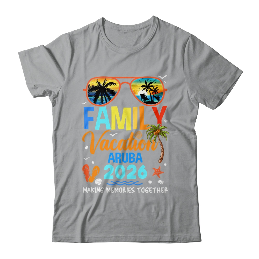 Family Vacation Aruba 2026 Family Vacation Together Shirt & Tank Top | teecentury