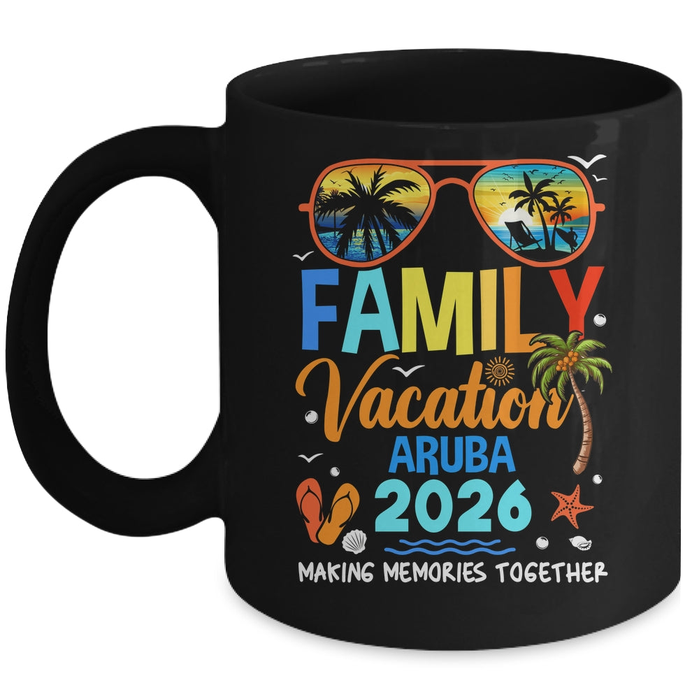 Family Vacation Aruba 2026 Family Vacation Together Mug | teecentury