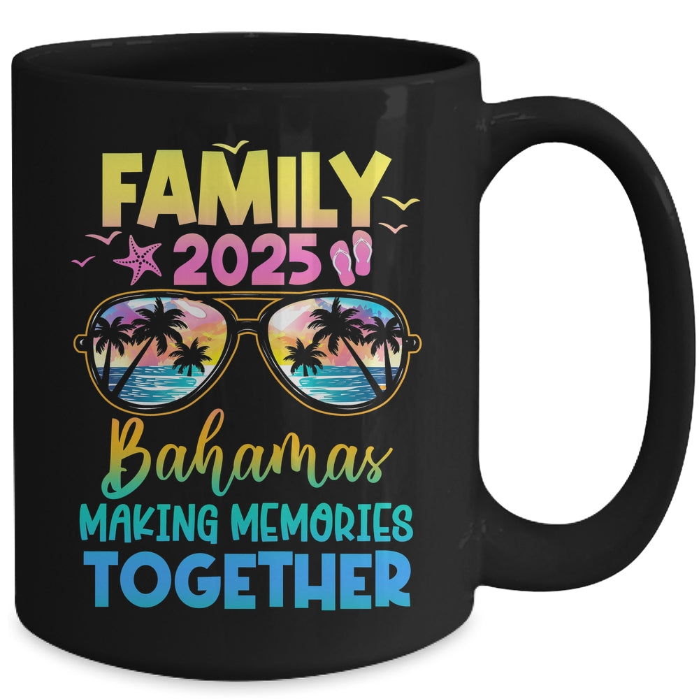 Family Vacation Bahamas 2025 Summer Holiday Matching Mug | teecentury