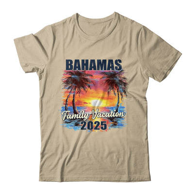 Family Vacation Bahamas 2025 Summer Trip Matching Shirt & Tank Top | teecentury