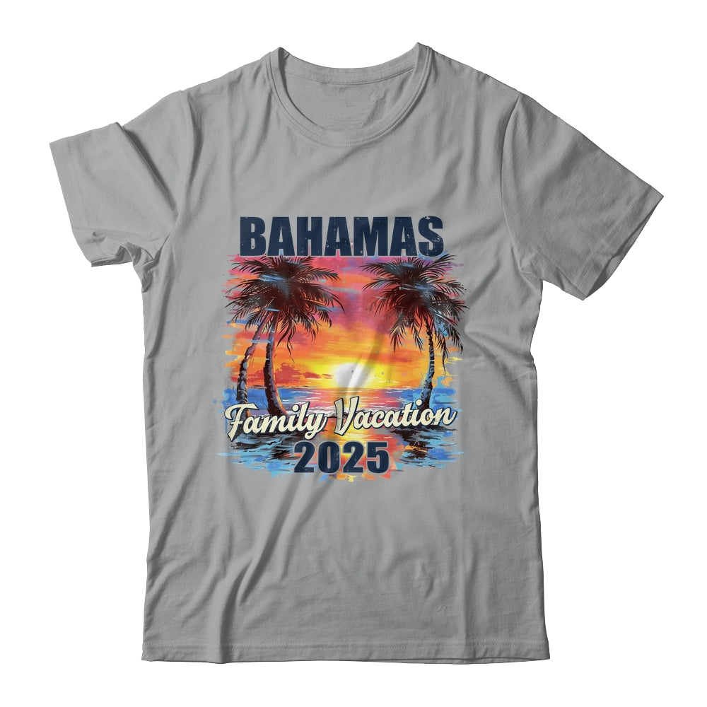 Family Vacation Bahamas 2025 Summer Trip Matching Shirt & Tank Top | teecentury