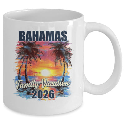 Family Vacation Bahamas 2026 Summer Trip Matching Mug | teecentury