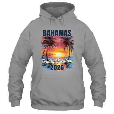Family Vacation Bahamas 2026 Summer Trip Matching Shirt & Tank Top | teecentury