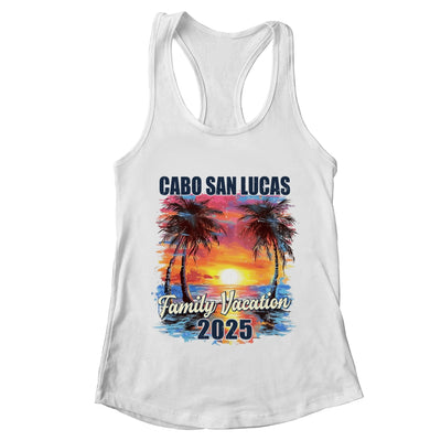 Family Vacation Cabo San Lucas 2025 Summer Trip Matching Shirt & Tank Top | teecentury