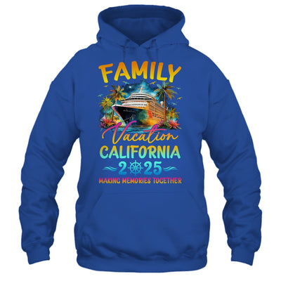 Family Vacation California 2025 Matching Group Summer Shirt & Tank Top | teecentury